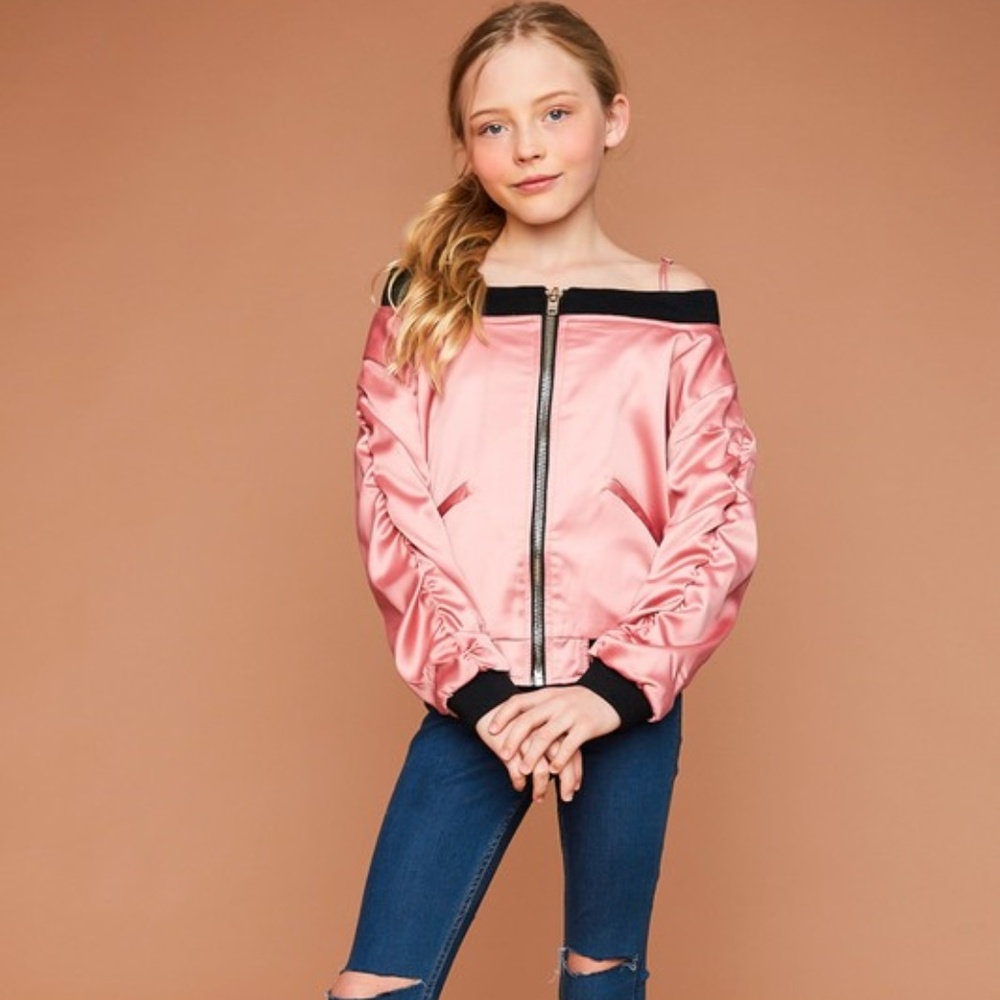 3Pack Rose Bomber Jacket
